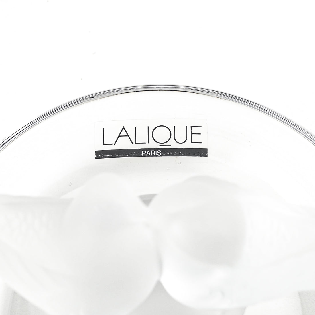 LALIQUE Colombes/Lovebirds Ring Tray