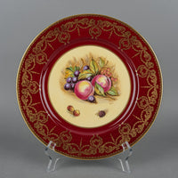 AYNSLEY D.Jones Orchard Fruit Red Band Dinner Plate