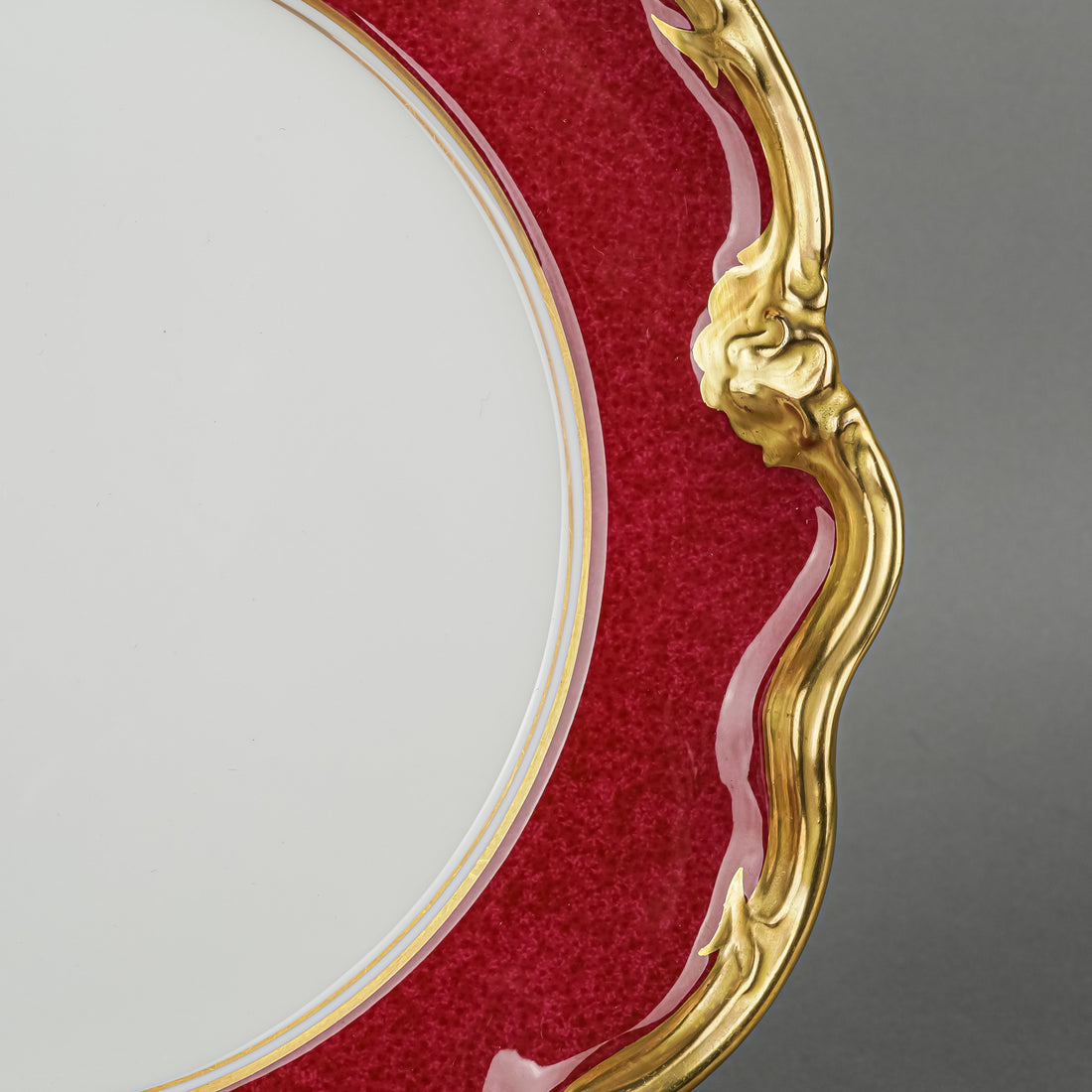 COALPORT Athlone Marone Salad/Dessert Plates Set Of 6