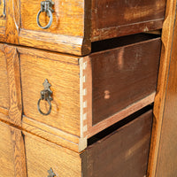 Vintage Arts And Crafts Oak Dresser