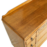 Vintage Arts And Crafts Oak Dresser