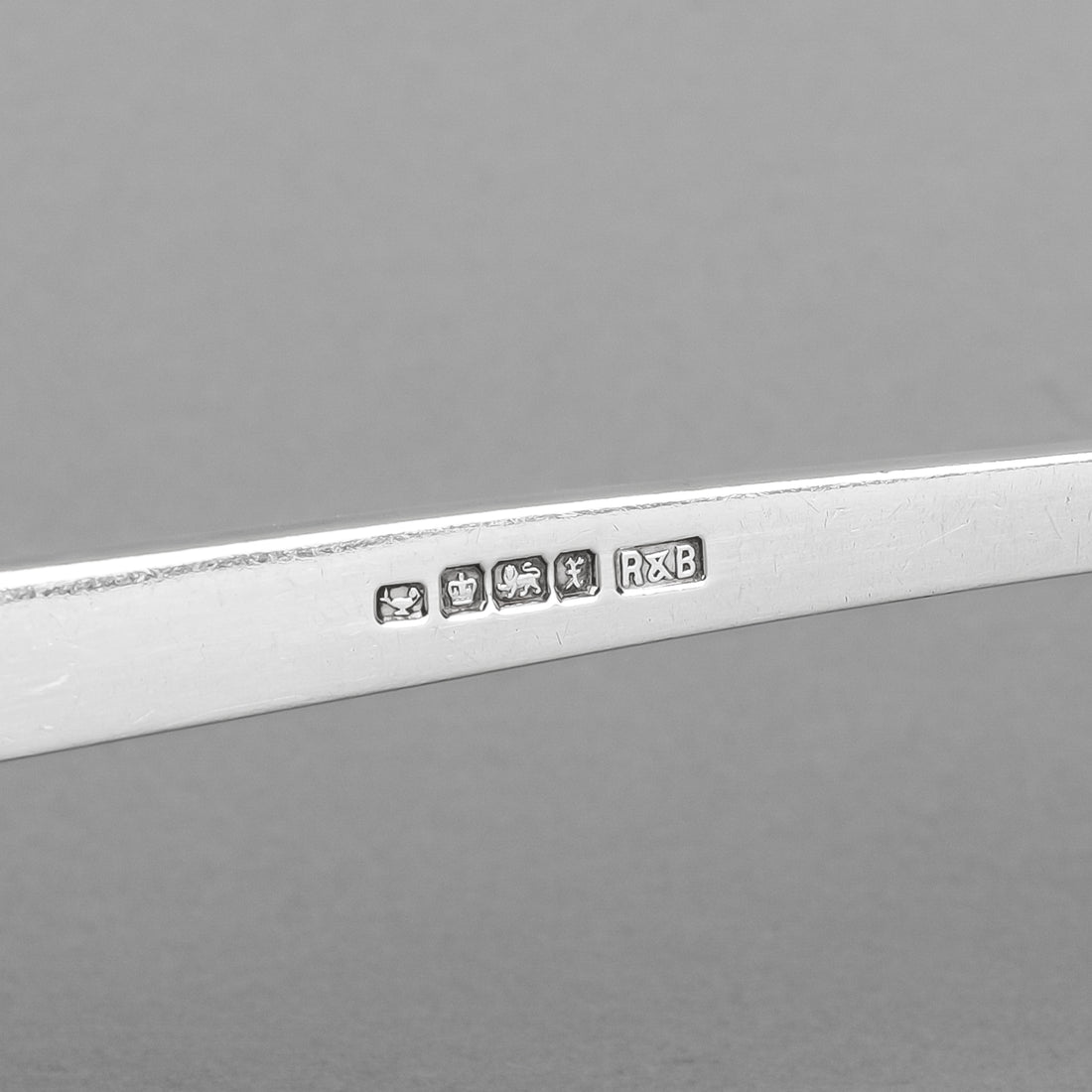 ROBERTS & BELK Sterling Salad Servers Set Of 2