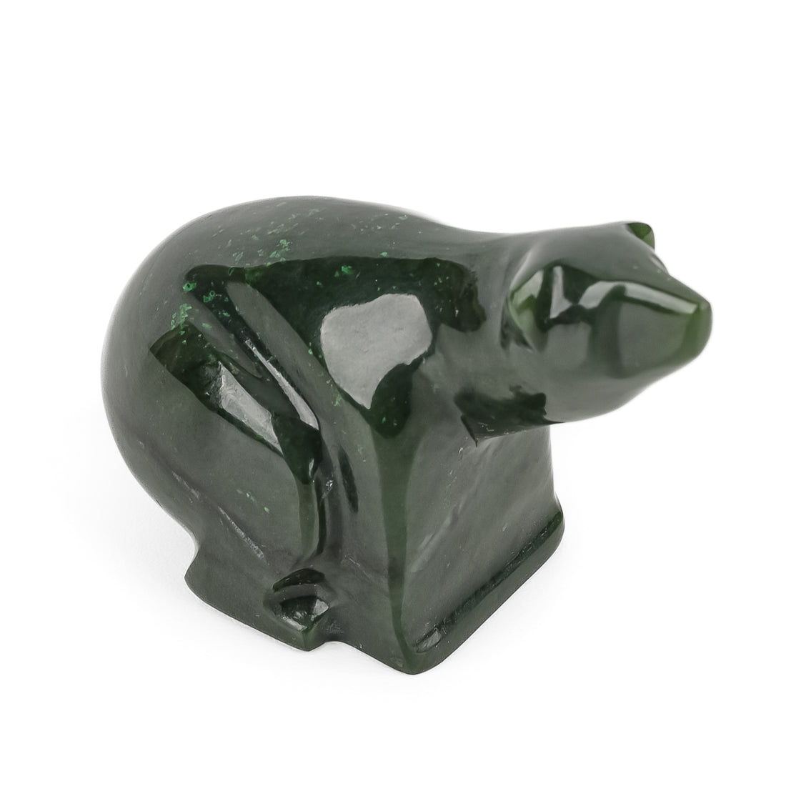 David Wong BC Jade Figurine -  Bear 1205