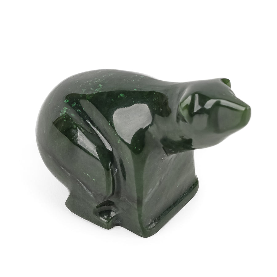 David Wong BC Jade Figurine -  Bear 1205