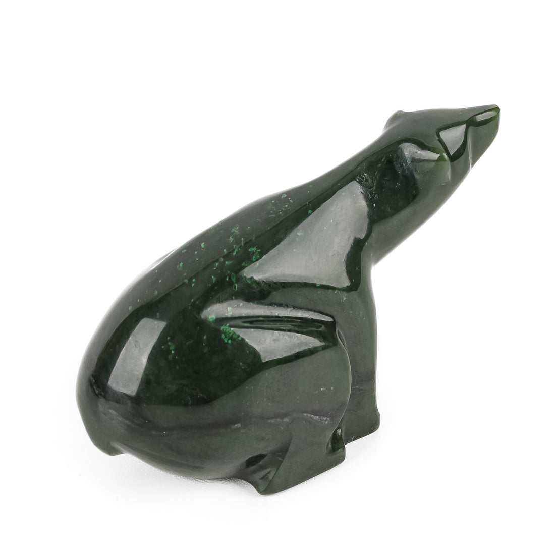 David Wong BC Jade Figurine -  Bear 1205