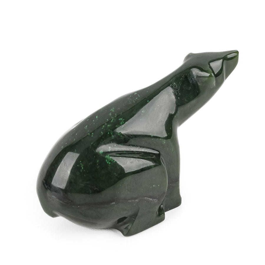 David Wong BC Jade Figurine -  Bear 1205