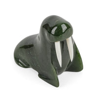 David Wong BC Jade Figurine - Walrus 1530