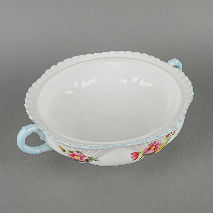 SHELLEY Begonia 13427 Covered Serving Bowl