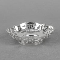 RODEN BROS Sterling Pierced Nut Dishes Set of 2