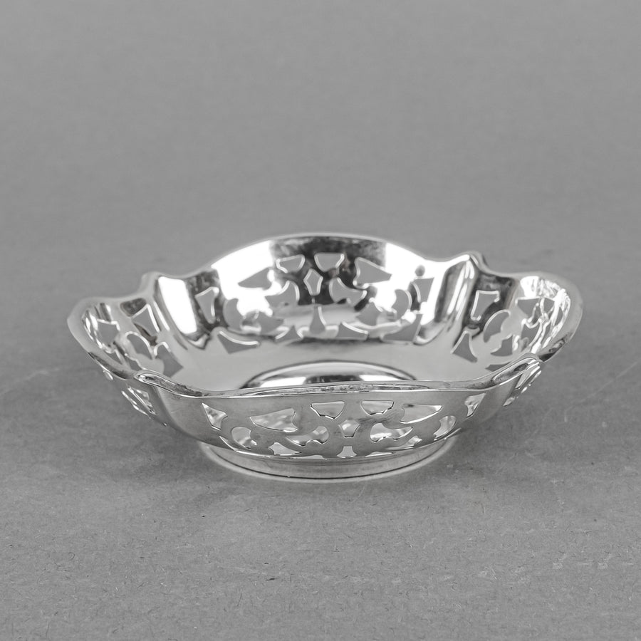 RODEN BROS Sterling Pierced Nut Dishes Set of 2