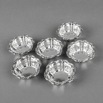 BIRKS Sterling Nut Dishes Set of 6