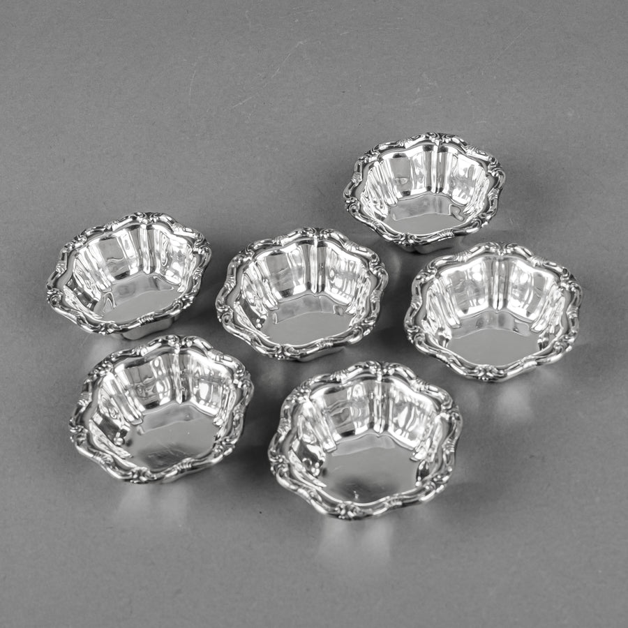 BIRKS Sterling Nut Dishes Set of 6