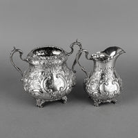 BARKER BROS Sterling Tea Service