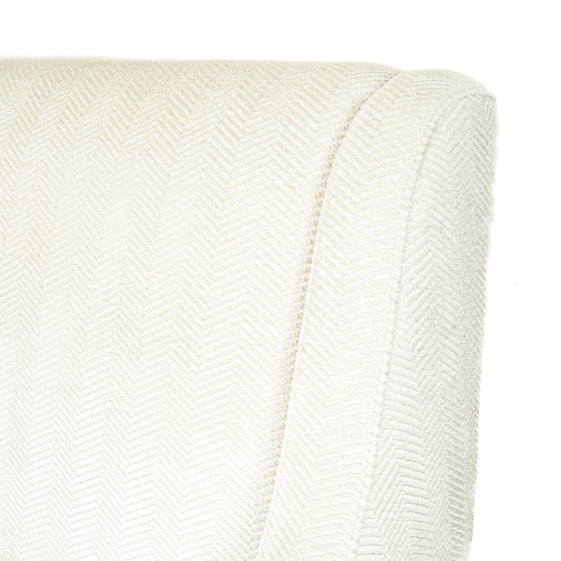 Beige Upholstered Arm Chair