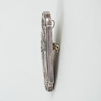 HENRYK WINOGRAD 999 Silver Repousse " Women Harvesting" Brooch