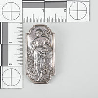 HENRYK WINOGRAD 999 Silver Repousse " Women Harvesting" Brooch