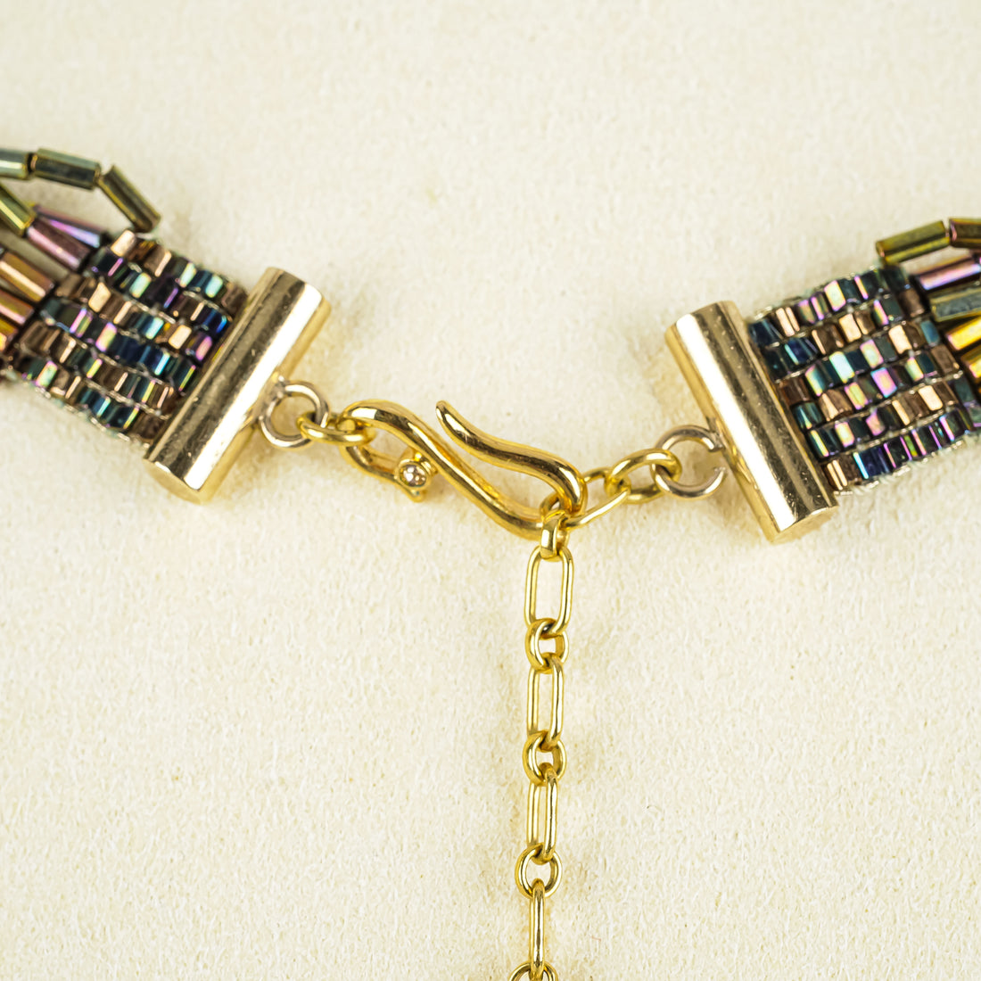 SWAROVSKI DANIEL Multi Strand Scarabaeus Cubic Zirconia Necklace