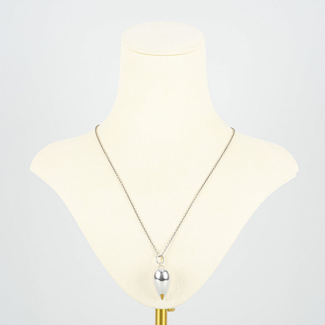 GEORG JENSEN Sterling "Artist Heart of the Year" Pendant Necklace