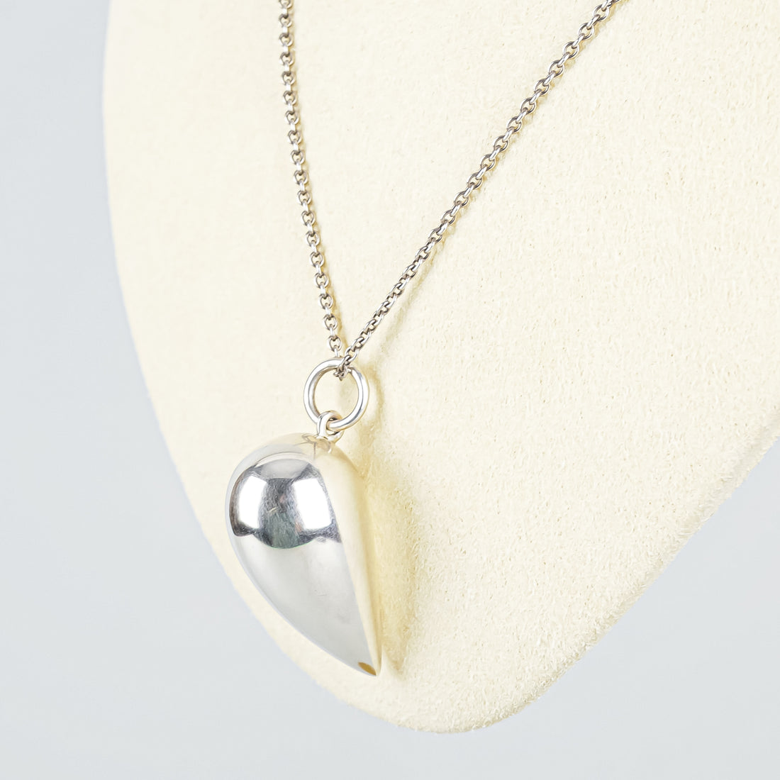 GEORG JENSEN Sterling "Artist Heart of the Year" Pendant Necklace