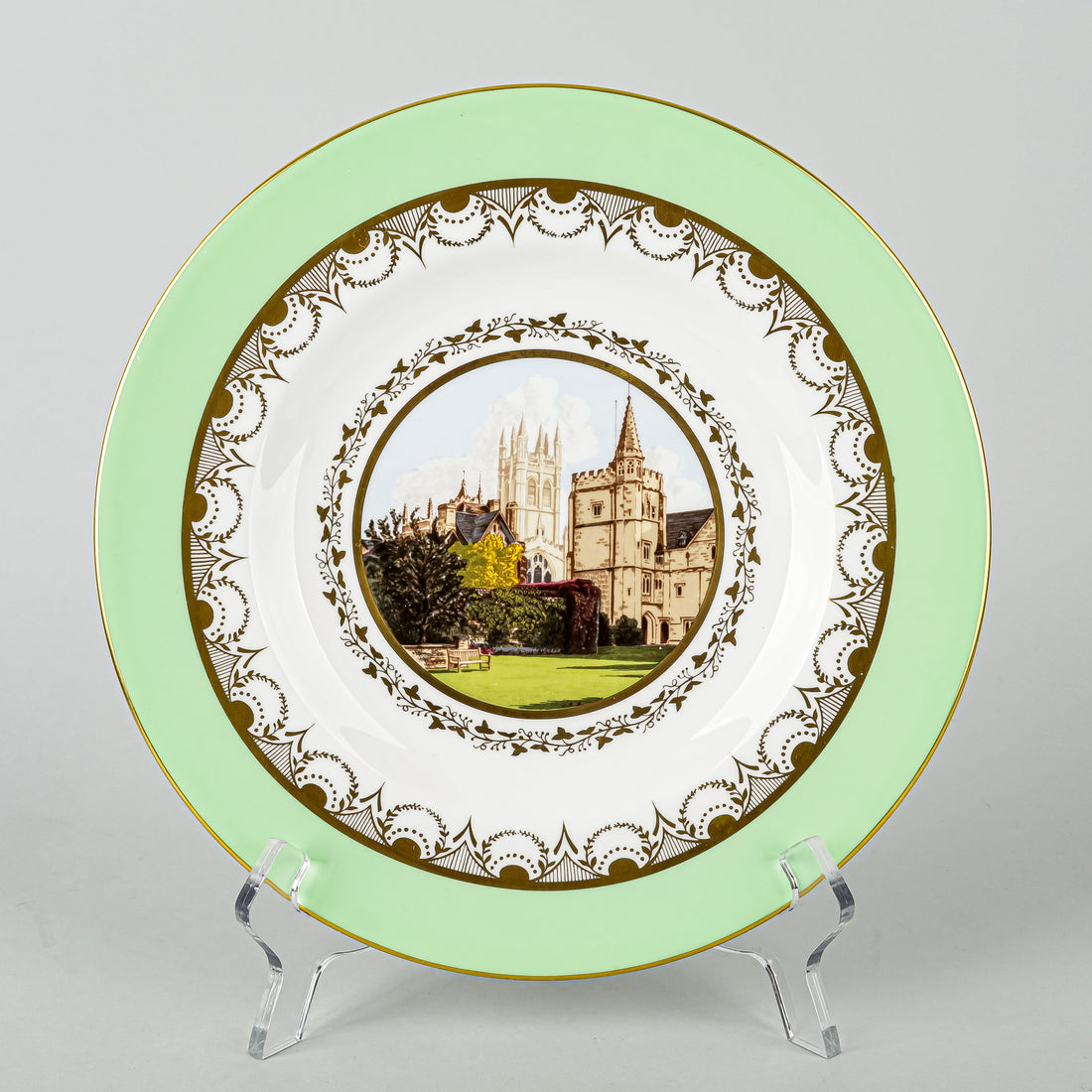 ROYAL CROWN DERBY Magdelan College Oxford Plate