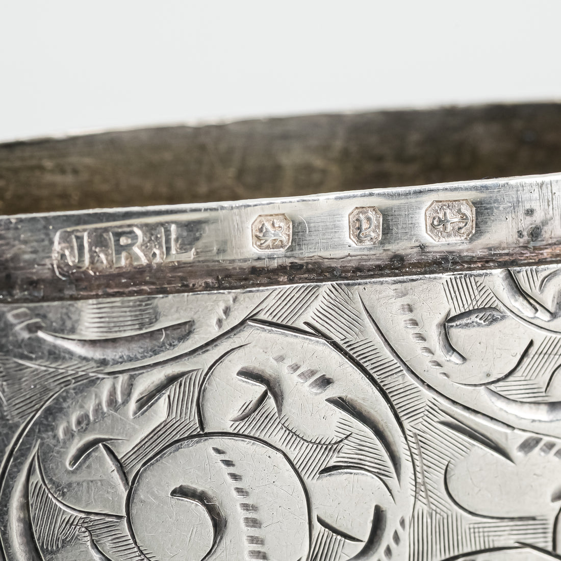 JOHN ROSE & SON 1906 Sterling Silver Vesta Case