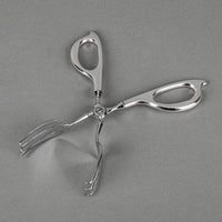 BIRKS Sterling Handle Stainless Steel Scissor Tongs