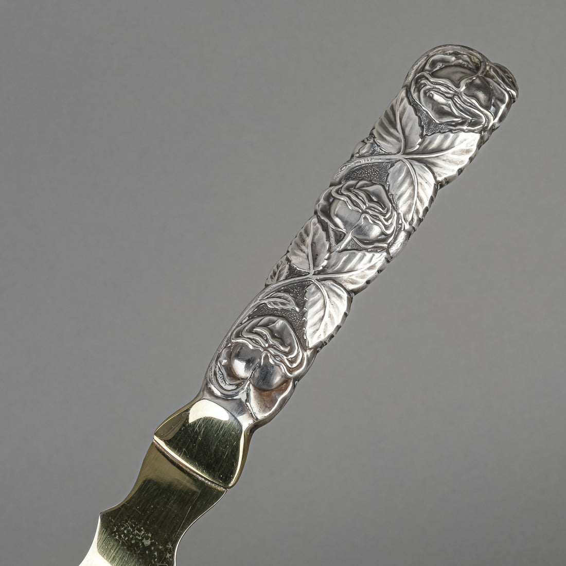 INTO VIRMAN Finland 813 Silver Fish Server Set 2 Pieces