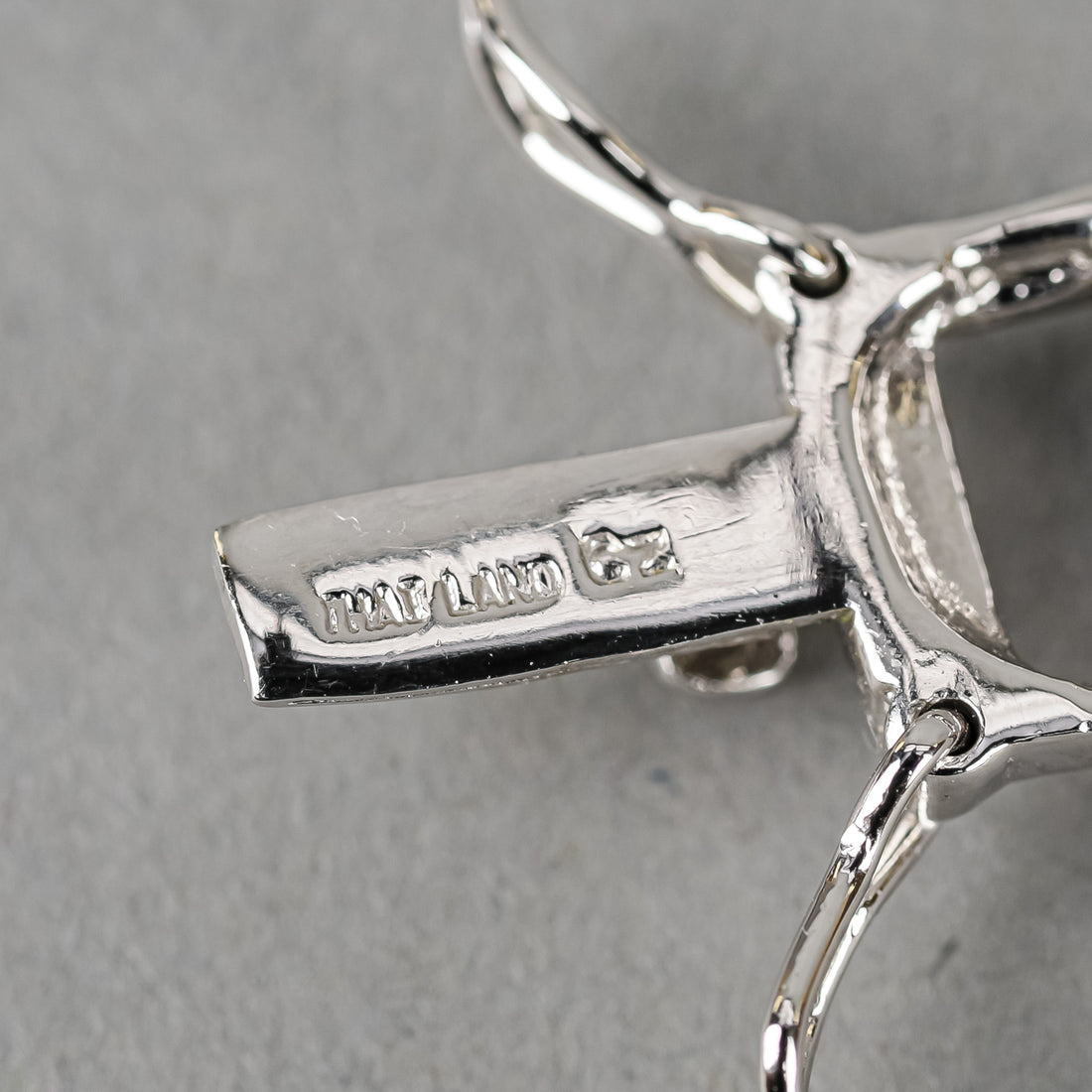 Sterling Pave Cubic Zirconia Rectangular Link Bracelet