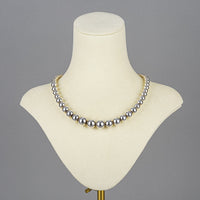 TIFFANY & CO Sterling Hardwear Graduated Ball Necklace