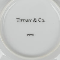 TIFFANY & CO Black Playing Cards Demitasse & Saucer