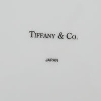 TIFFANY & CO Black Playing Cards Dessert Plates Set of 4