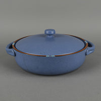 DANSK Mesa Blue Round Covered Casseole