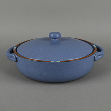 DANSK Mesa Blue Round Covered Casseole