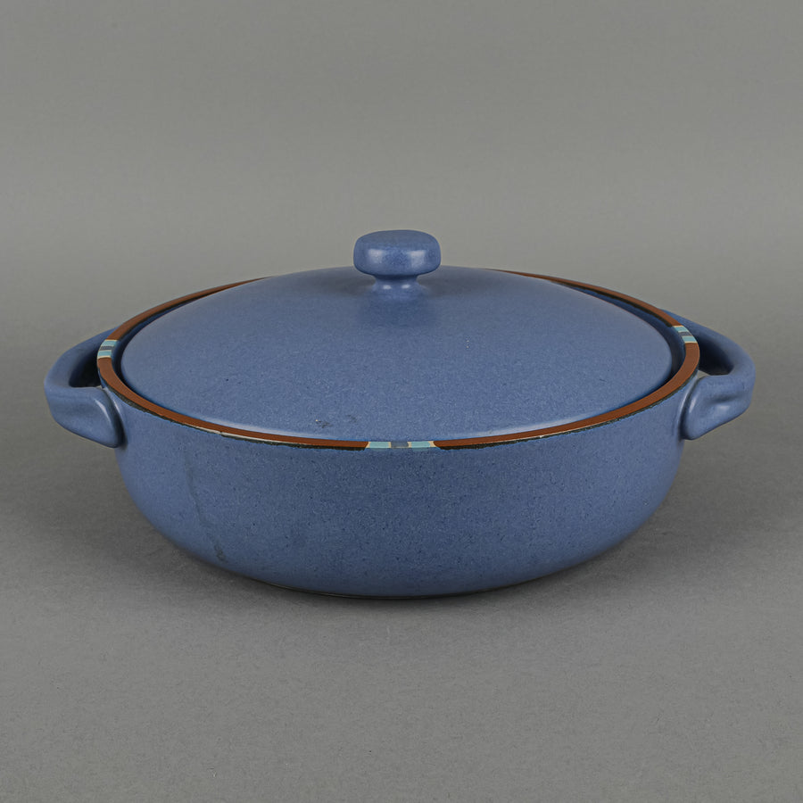DANSK Mesa Blue Round Covered Casseole