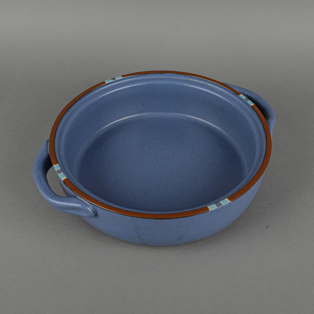 DANSK Mesa Blue Round Covered Casseole