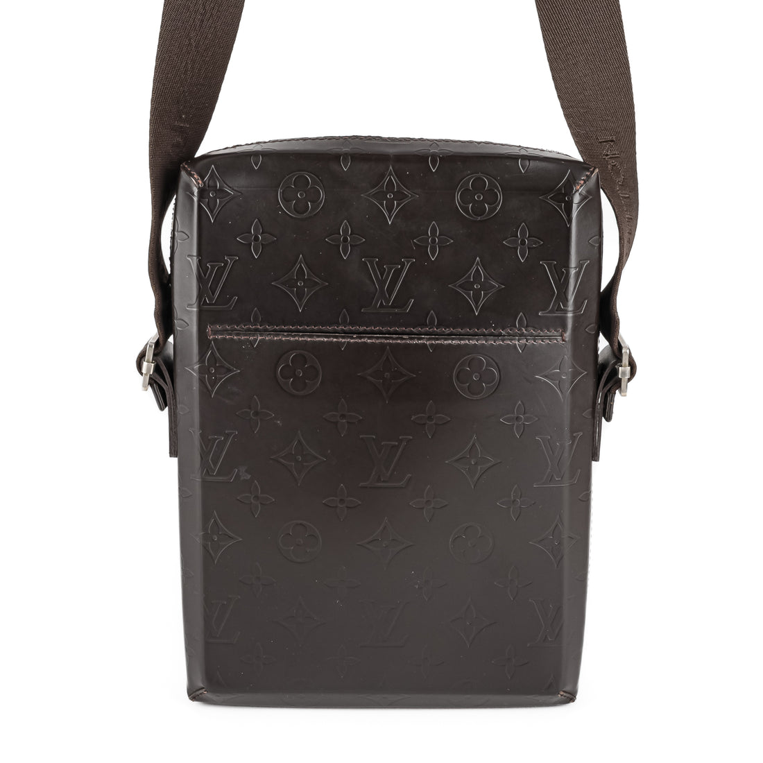 LOUIS VUITTON Monogram Glace Bobby Crossbody - Brown