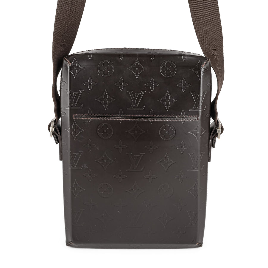 LOUIS VUITTON Monogram Glace Bobby Crossbody - Brown