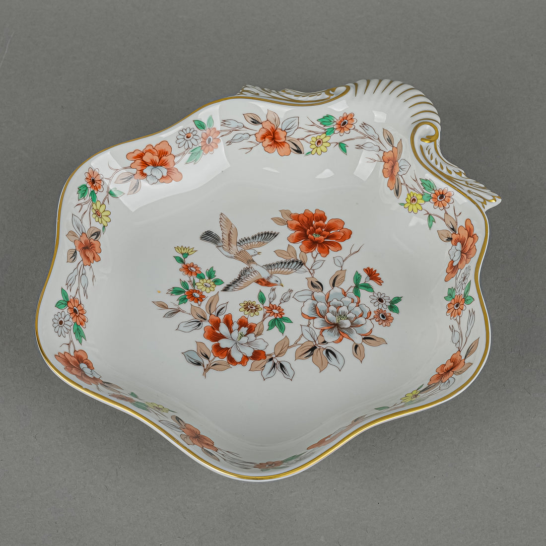 VISTA ALEGRE Magnolia And Birds Shell Dish