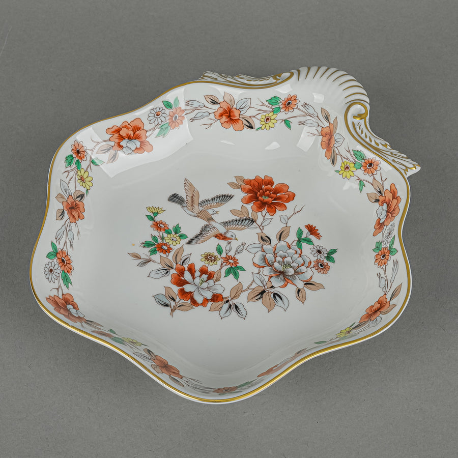 VISTA ALEGRE Magnolia And Birds Shell Dish