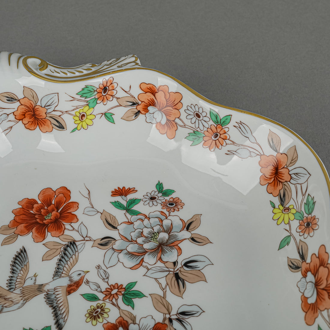 VISTA ALEGRE Magnolia And Birds Shell Dish