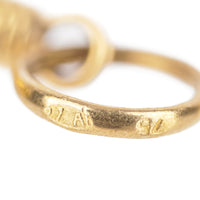 18K Yellow Gold Chianti Bottle Pendant