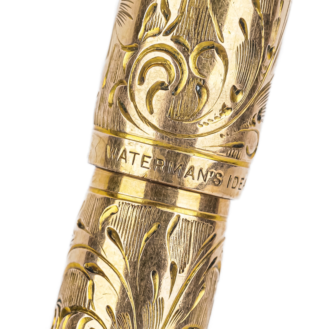 WATERMAN Ideal Gold Filled Chased Fountain Pen
