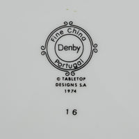 DENBY Your Majesty Soup Plates Set Of 8
