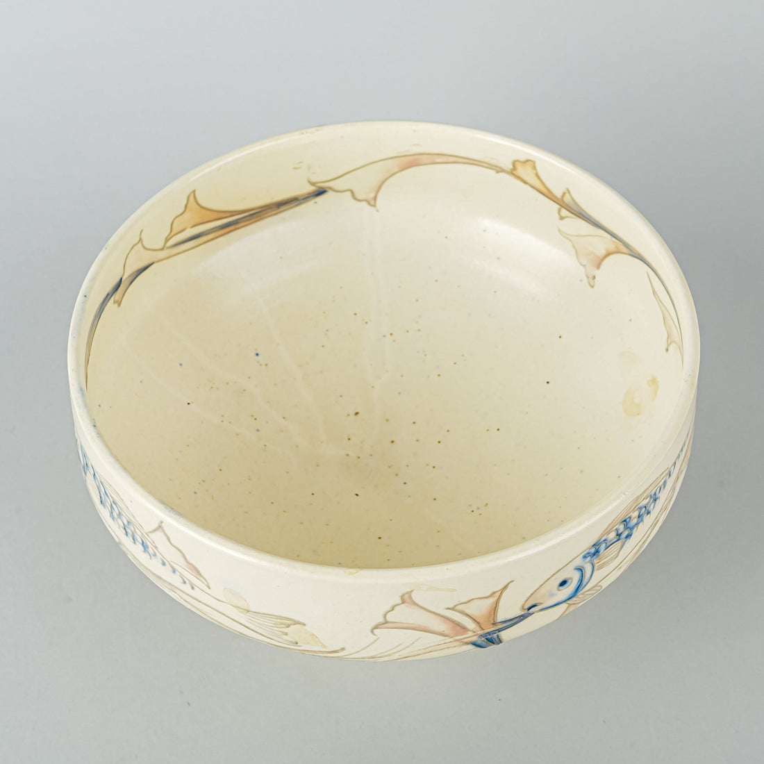 MOORCROFT Fish Footed Bowl