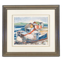 Paul A. Hallam (Canadian 20th C) "McGrath Cove N.S."