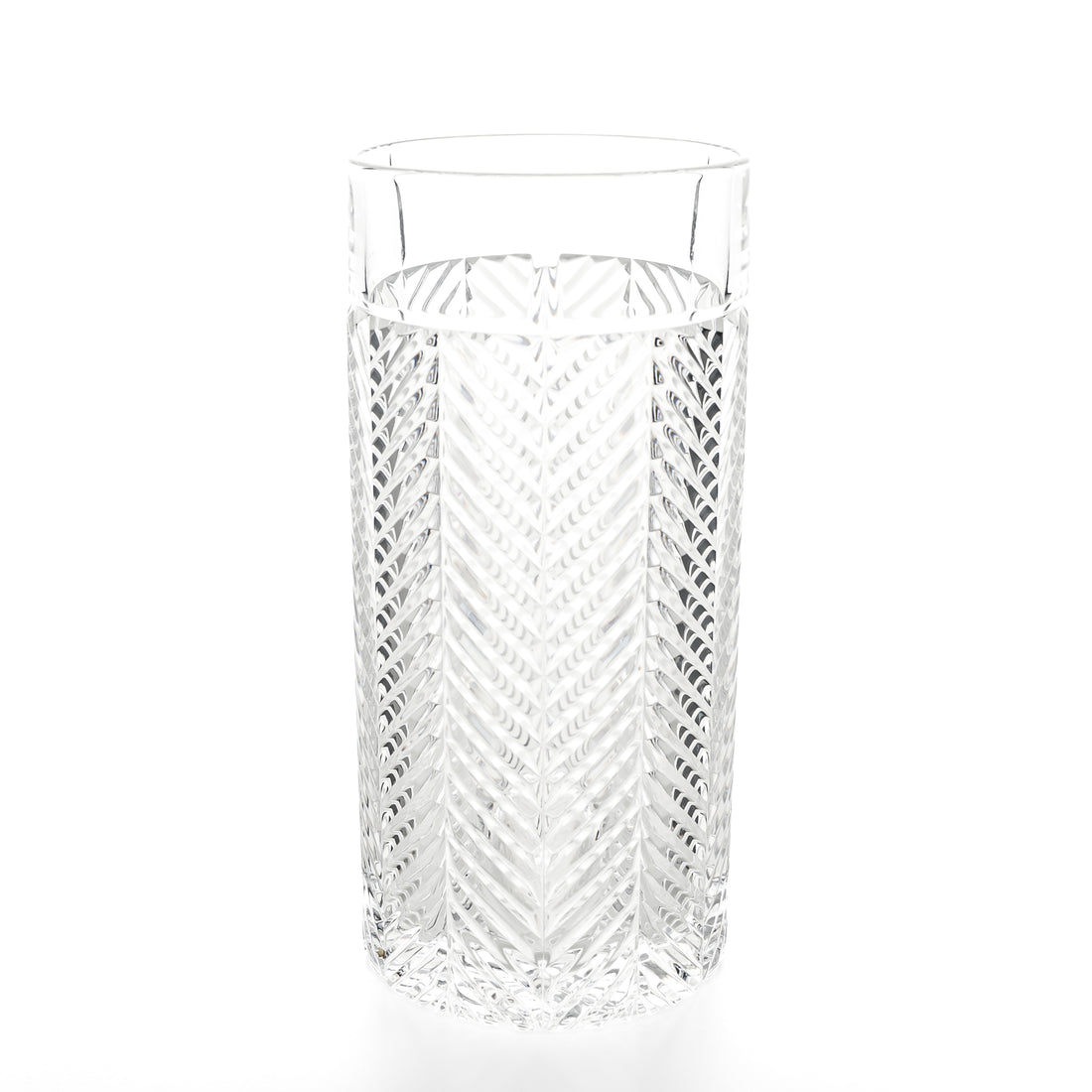 RALPH LAUREN Herringbone Crystal Highballs Set Of 2