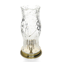 WATERFORD Thomas Jefferson Hurricane Lamp 2 Pieces