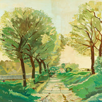 Alfred William Campbell (Canadian 1875) Landscape W/Trees