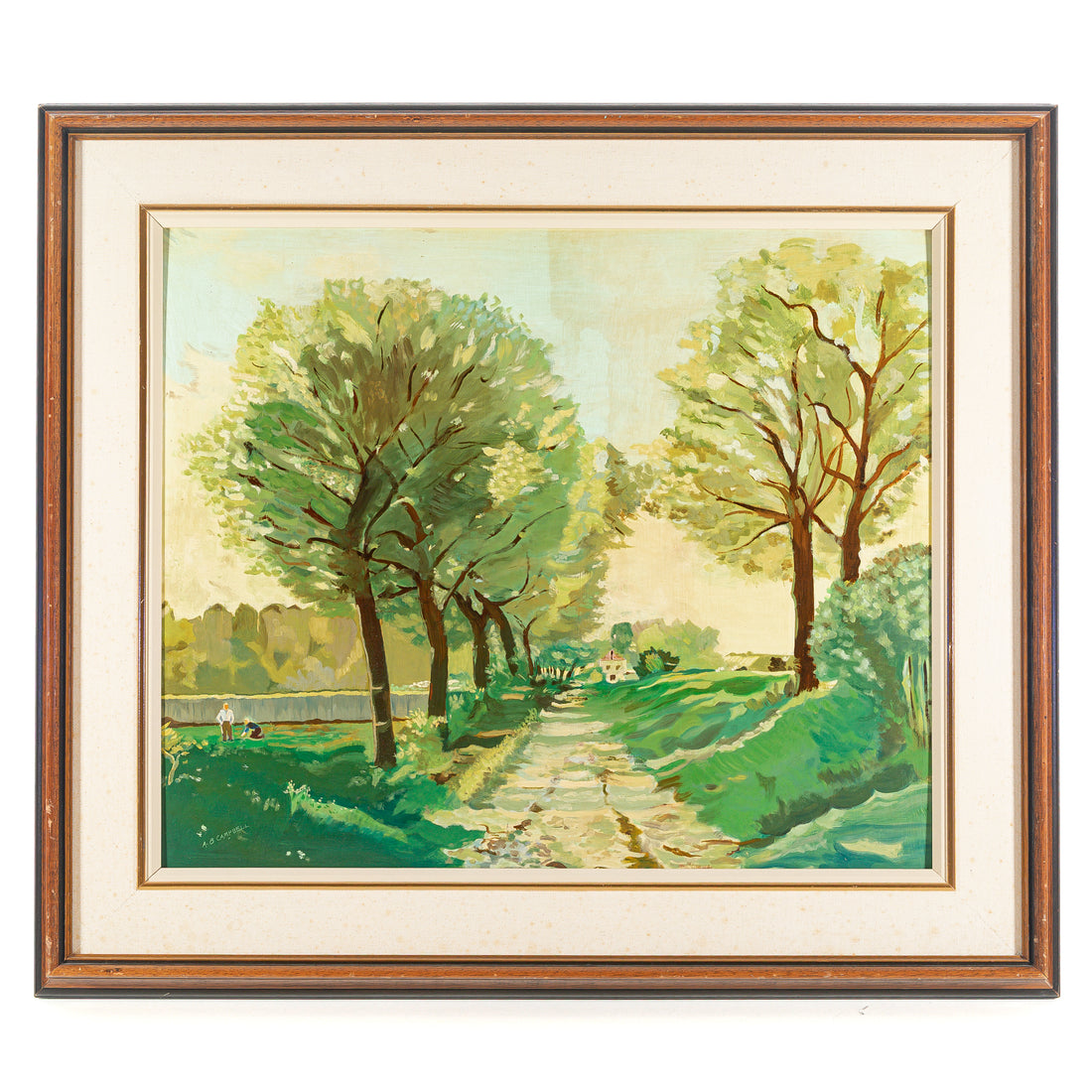 Alfred William Campbell (Canadian 1875) Landscape W/Trees
