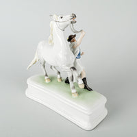 HEREND Figurine Horse With Trainer 5588